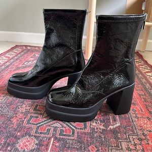 Free People Double Stack Platform Boot
